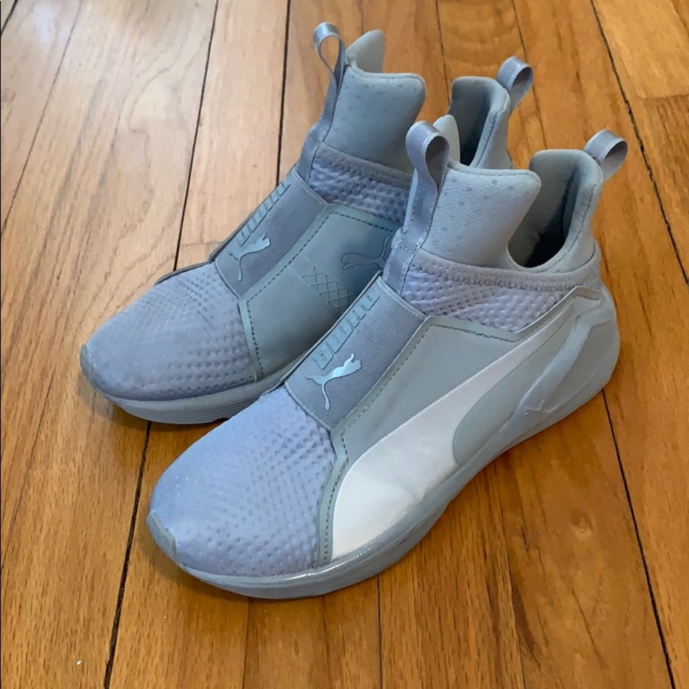Puma Fierce Core High Top Sneakers in Gray